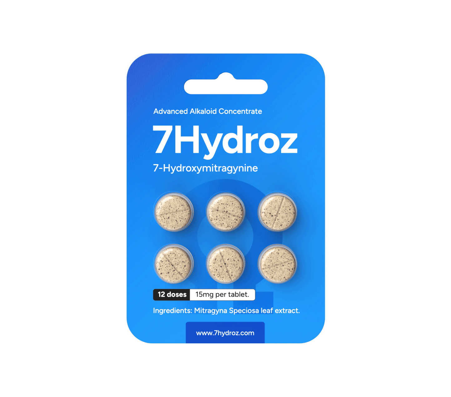 7Hydroz 15MG 7-Hydroxy Tablets